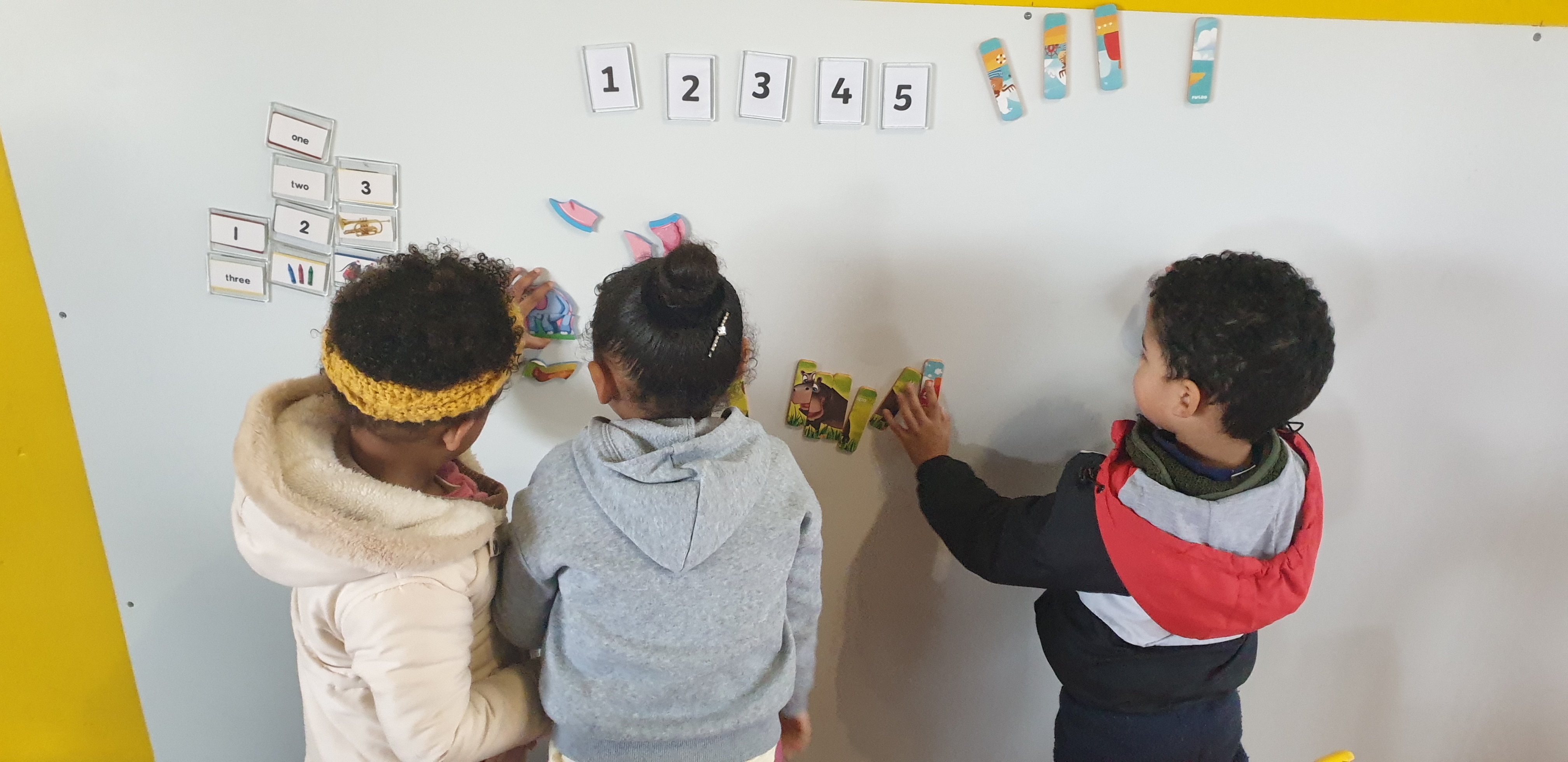 Children playing at Vygotsky School of Play Namibia